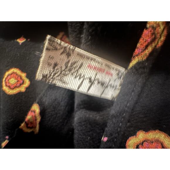 Free People Geometric Button‎ Up Top Womens Sz S Oversized Soft Casual Bohemin - Picture 7 of 9